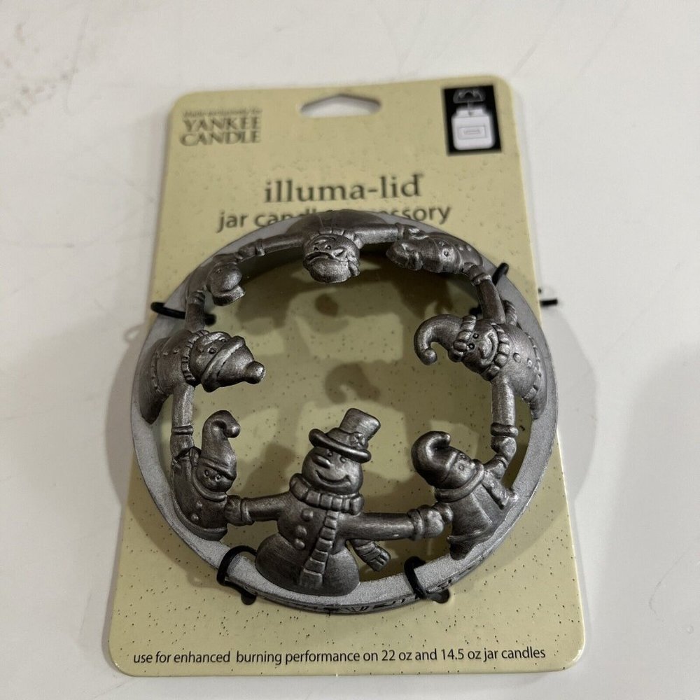 Yankee Candle illuma-lip jar candle accessory Snow Man
